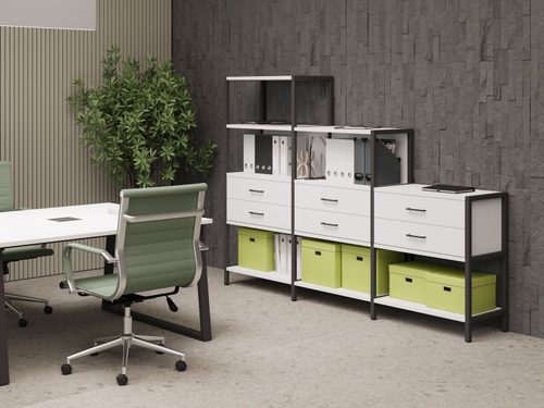 Офисная мебель для персонала ШЕЛФ СИСТЕМ (стеллажи) / SHELF SYSTEM